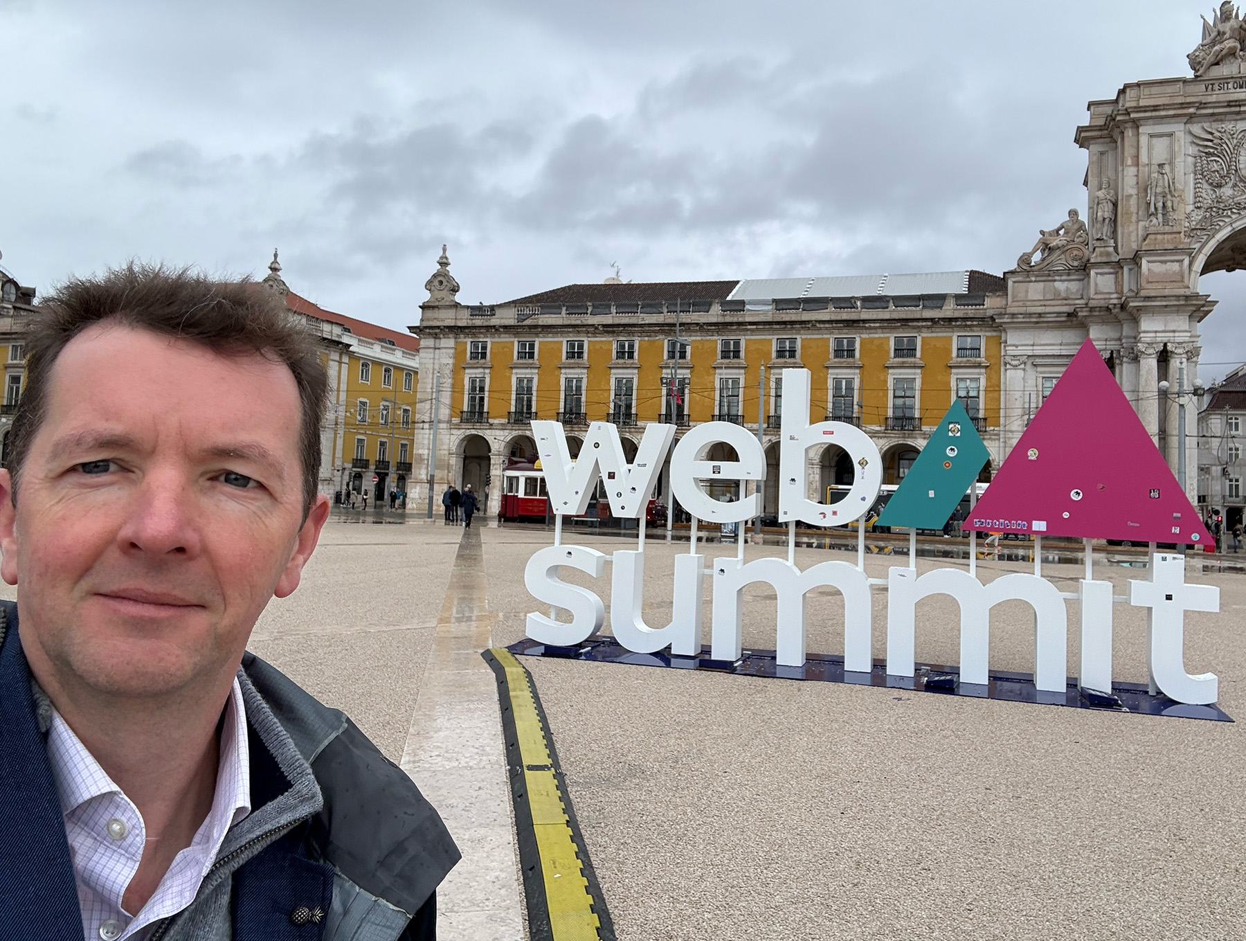 Matt in Lisbon WebSummitt 2026