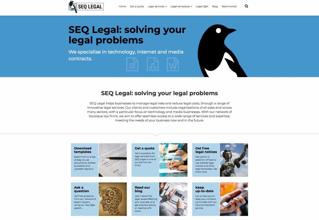SEQ Legal new website