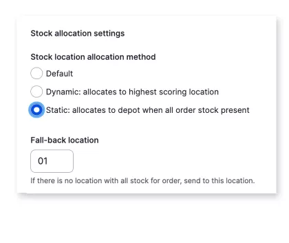 Stock Management Screenshot