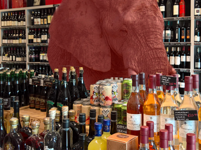 Elephant in a Wine Shop
